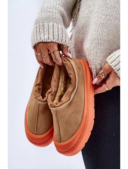 Dámské Sněhule Na Platformě S Svrškem Camel model 21676519 - Boto