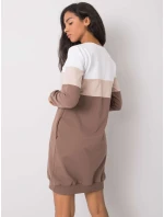 Šaty RV SK 5869.04 tmavohnedé