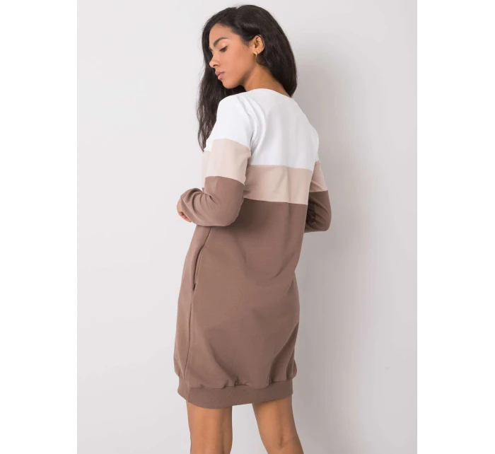 Šaty RV SK 5869.04 tmavohnedé