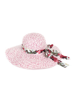 Dámsky klobúk Art Of Polo Hat sk20150 White/Raspberry