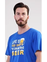 Pánske pyžamo šortky Life is beer