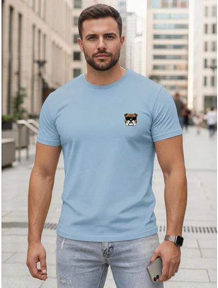 Koszulka męska z nadrukiem  model 22185620 - FashionStreet
