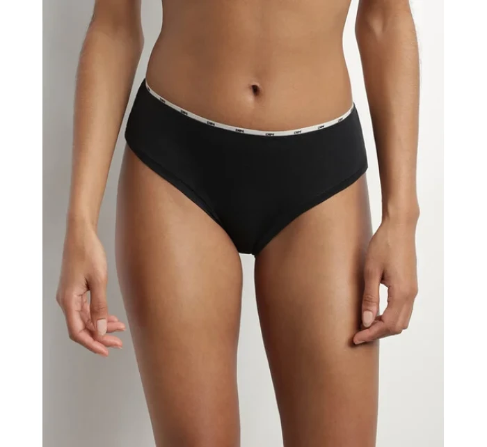 Dámske nohavičky DIM ICONS MIDI BRIEF - DIM - čierne Dámske nohavičky DIM ICONS MIDI BRIEF - DIM - čierne