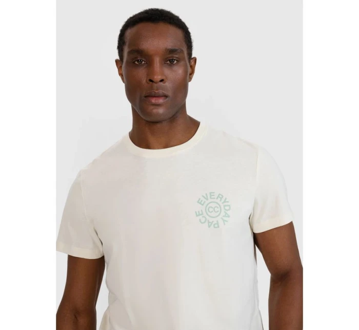 Pánske tričko s potlačou 4F 4FWSS25TTSHM1980-11S Pánske tričko s potlačou 4F 4FWSS25TTSHM1980-11S