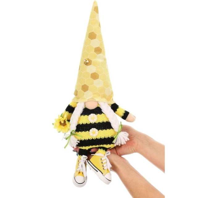 GHOST GNOM BABY 25CM IN TRAMPS SPRING DECORATION detské