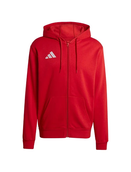 Pánská mikina Entrada 26 FZ Hoody červená model 21867210 pánské - ADIDAS