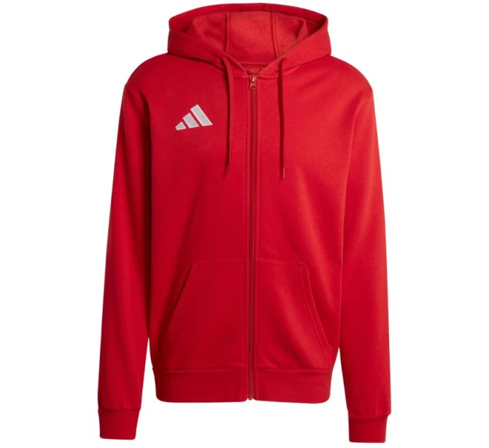 Pánska mikina adidas Entrada 26 FZ Hoody červená KF5944 pánska