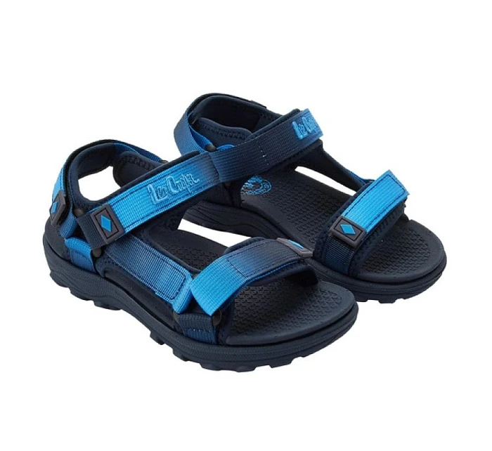 dětské boty chlapecké sandály na suchý zip na letní model 22071699 modré - Lee Cooper
