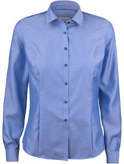 J.Harvest & Frost 01 Regular Women Nežehlivá halenka s dlouhým rukávem mid blue model 22454217