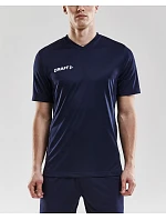 Craft Teamwear Squad Go Jersey Solid M Pánske športové tričko s výstrihom do V 82.5560 bordová Craft Teamwear Squad Go Jersey Solid M Pánske športové tričko s výstrihom do V 82.5560 bordová