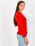 Blúzka LK BZ 506786.58P červená