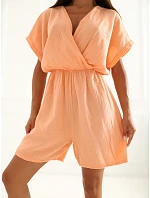 Kombinezon MO KO model 22284389 jasny pomarańczowy - FPrice Kombinezon MO KO model 22284389 jasny pomarańczowy - FPrice