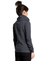 model 15097749 Mikina na zip ecru barva - BeWear