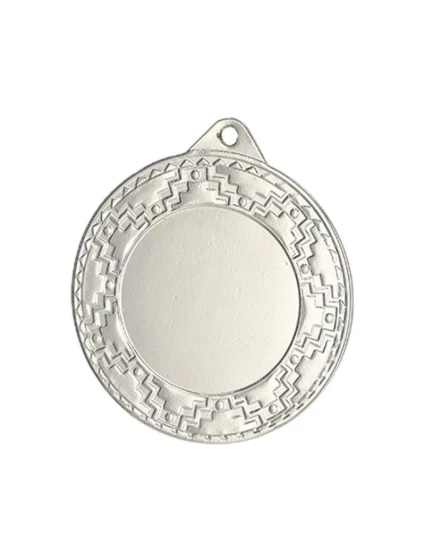 Celková strieborná medaila s miestom na vloženie