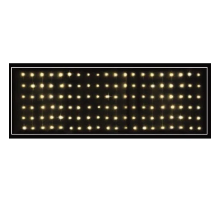 VIANOČNÉ STROMČEKY VONKAJŠIE/VNÚTORNÉ SVETELNÉ ZÁVESY 120 LED 300X60CM S DIAĽKOVÝM OVLÁDANÍM TEPLÁ BIELA