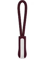 Kariban K 851, 4 ks prívesok na zips 20.K851 vínová/biela Kariban K 851, 4 ks prívesok na zips 20.K851 vínová/biela