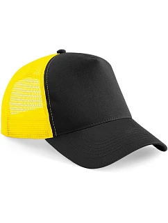 B 640 5 panelová Trucker kšiltovka model 22482091 black/yellow - Beechfield