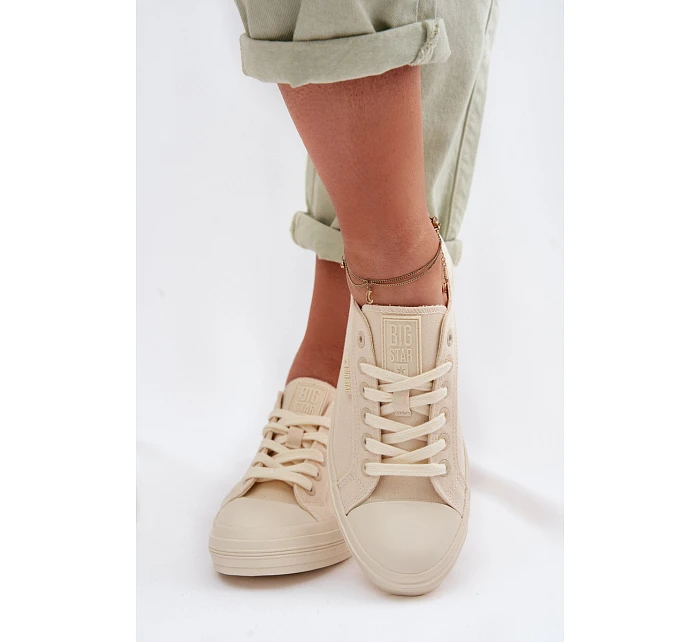 Dámské tenisky Big Star TT274818 Béžové