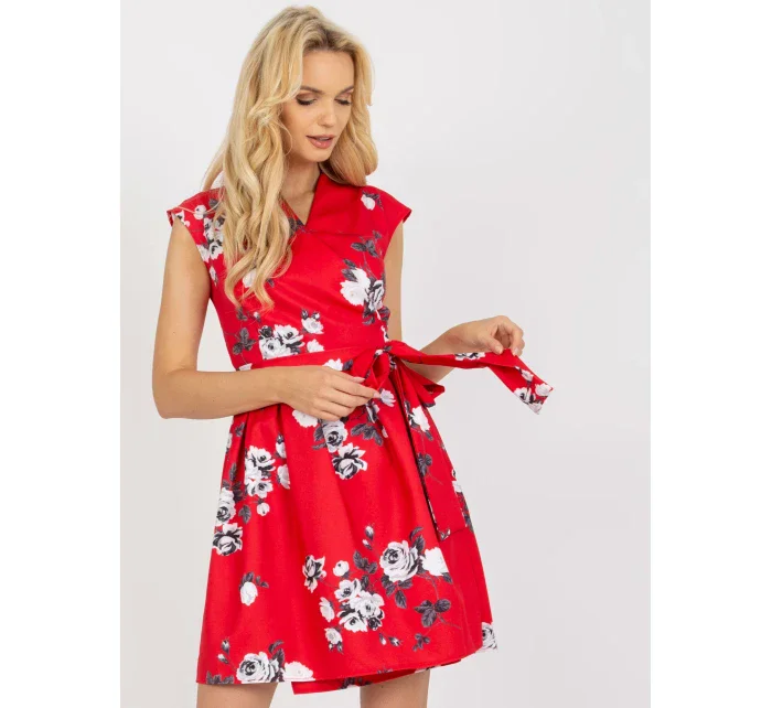 Dámske šaty LK SK 508939 červené