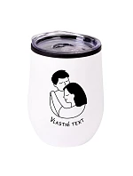 Personalizovaný termohrnček „BOWL“ – pár v objatí Personalizovaný termohrnček „BOWL“ – pár v objatí