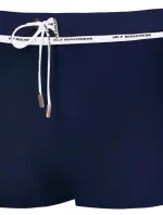 Pánske plavky L4 8 tm. modré - Self