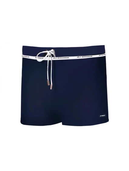 Pánské plavky model 18811624 8 tm. modré - Self