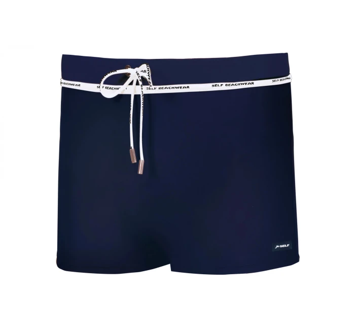 Pánské plavky model 18811624 8 tm. modré - Self