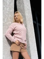 Dámsky sveter Manesa sv.ružový - Merribel