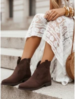 Botki damskie brązowe Dstreet model 21998269 - FashionStreet