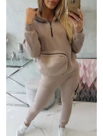 Izolačná sada s ozdobným vreckom béžová