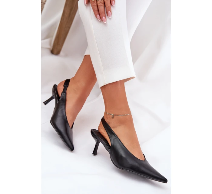 Lakované Lodičky S  Černé model 21687062 - Boto