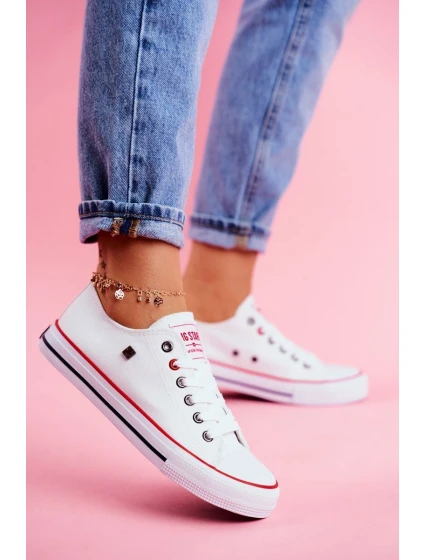 Dámské Bílé tenisky Big Star model 21501765 - Big Star Shoes