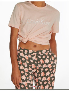 Dámské pyžamové tričko   meruňková  model 17430975 - Calvin Klein