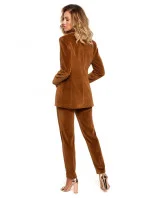 Zamatové sako s gombíkom M643 - Moe Zamatové sako s gombíkom M643 - Moe