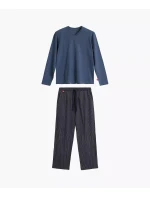 Pyžamo model 21337521 long/r S2XL pánské - Atlantic