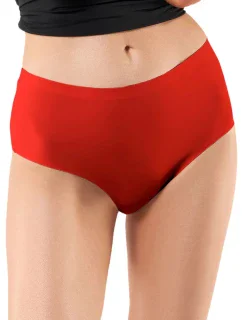 Dámske maxi červené nohavičky Brasil - JULIMEX