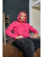 BY 011 Mikina s kapucí z těžké bavlny model 22435554 ruby - Build your Brand BY 011 Mikina s kapucí z těžké bavlny model 22435554 ruby - Build your Brand