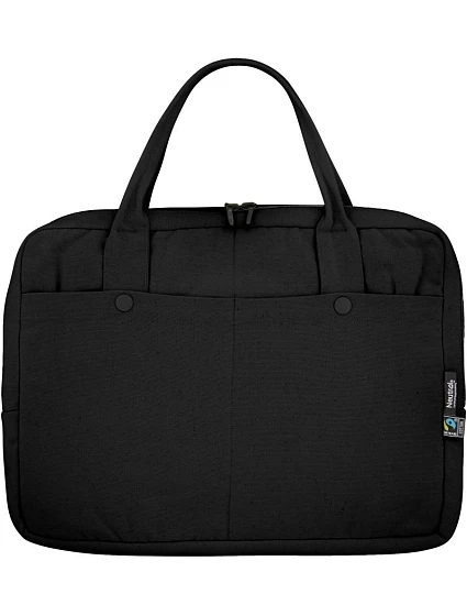 Neutral O 90045 Bio taška na prácu z fairtrade 77.0045 čierna