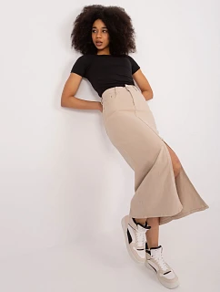 Spódnica HM SD  beżowy model 22147035 - FPrice