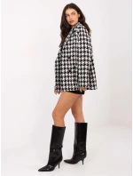 Marynarka LK MA model 21789125 czarno biały - FPrice Marynarka LK MA model 21789125 czarno biały - FPrice