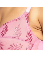 Dámska podprsenka Tango 9071A Ružová vzor Rose - Panache