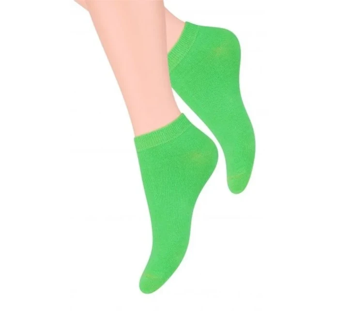 Hladké dámske ponožky Steven art.052