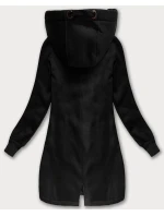 bluza damska z kapturem czarna model 21248955 - LHD