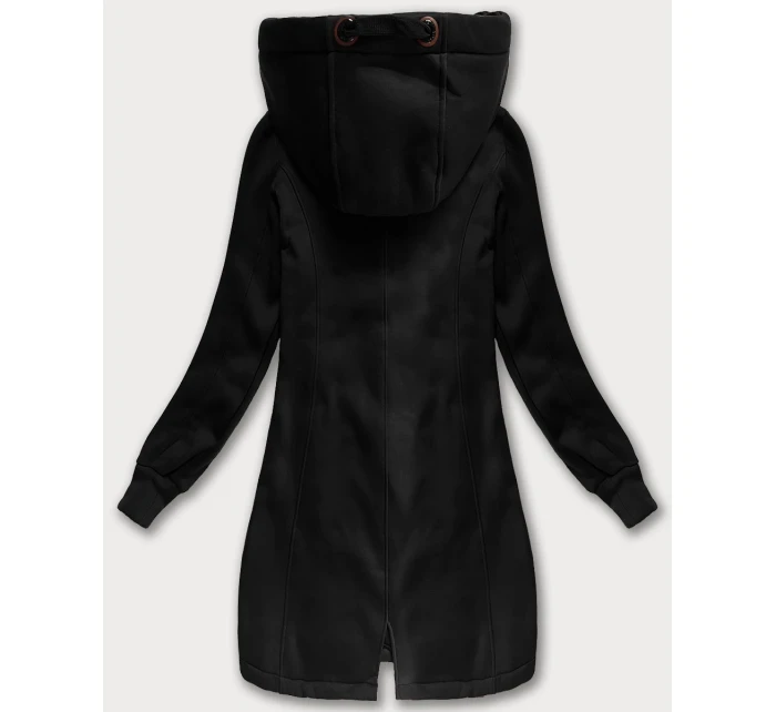 bluza damska z kapturem czarna model 21248955 - LHD