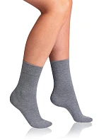 Dámske bambusové ponožky BAMBUS LADIES COMFORT SOCKS - BELLINDA - sivé