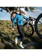 model 22114181 dlouhé fleecové cyklistické kalhoty se šlemi Velikost M černé - Rockbros