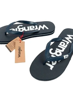 Boty Wrangler pánské navy blue žabky model 22088698 - Hikvision