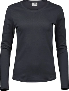 TJ Dámské tričko Interlock s dlouhým rukávem 18.0 dark grey model 22497293 - Tee Jays