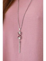 Súprava blúzka + nohavice s príveskom púdrovo ružová