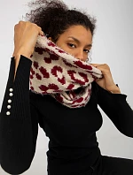 Tunelový šál AT KM ENEC svetlo béžový